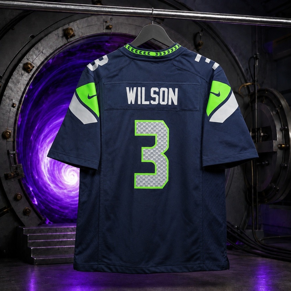 Youth Nike Seattle Seahawks Wilson | Seahawks On Field Large 14/16 Jersey